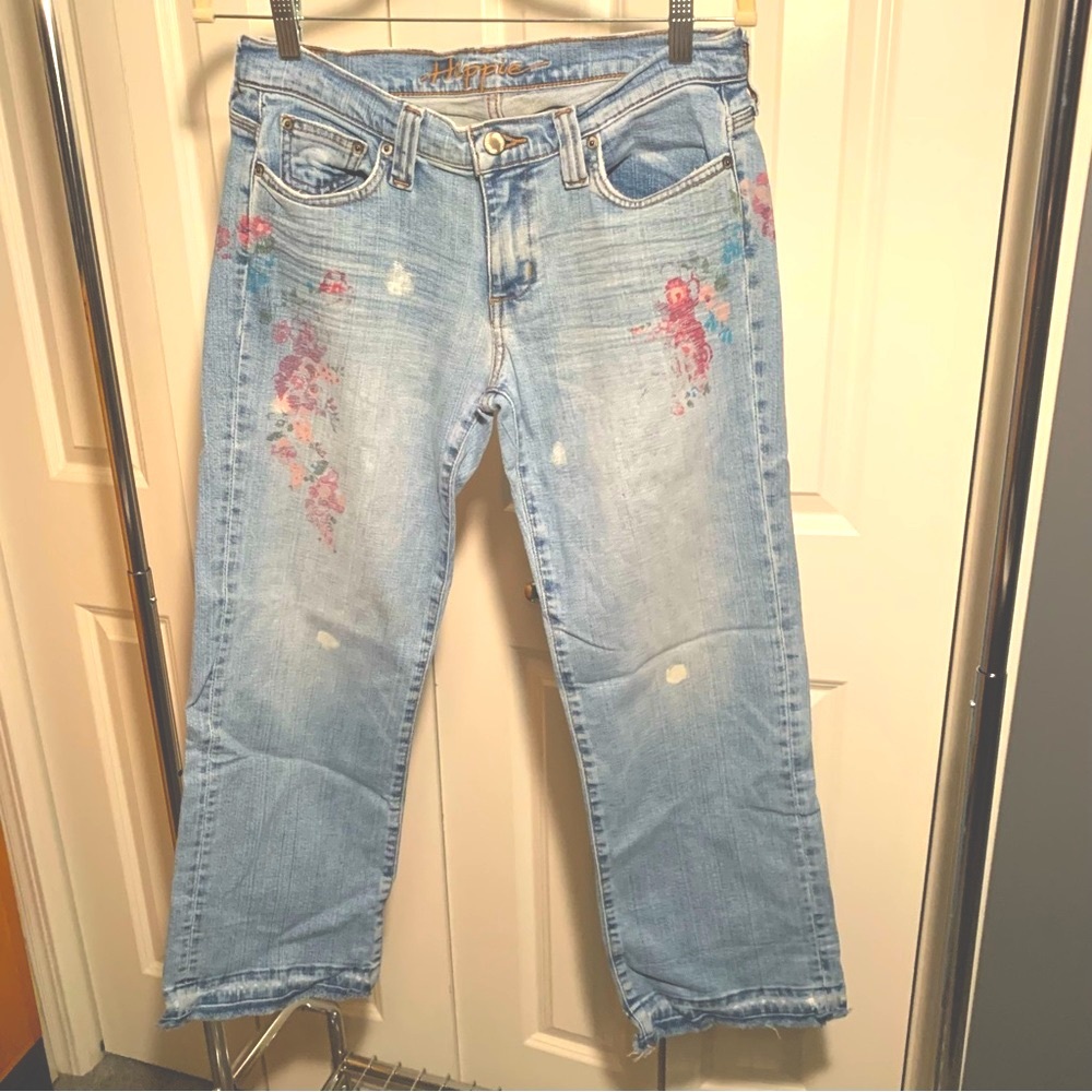 HIPPIE cropped jeans